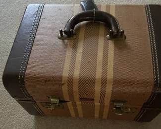 Vintage train case.