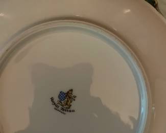 Royal Tettau set of china from Germany.