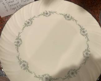 42 pieces of Lenox Musette china dinner plate
