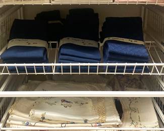 Napkins and placemats