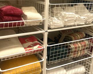 Napkins, placemats, and hand towels