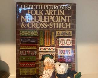 Needlepoint and cross-stitch book