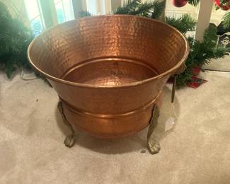 Copper planter