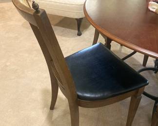 One of the four chairs