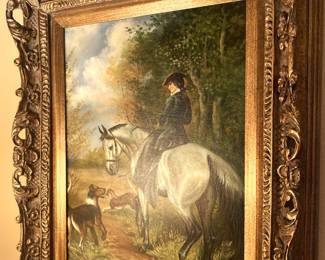 More framed horse art