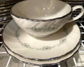 42 pieces of Lenox Musette china