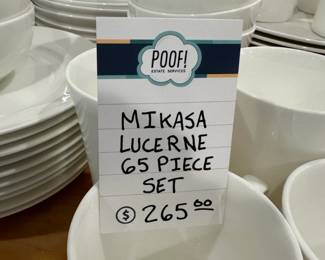 Mikasa Lucerne 65 Piece set