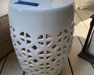 Surya Ceramic Garden Stool (A)