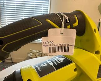 Ryobi Lithium Hybrid Blower