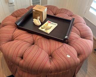 Wood TV Tray Set, Alabaster swan