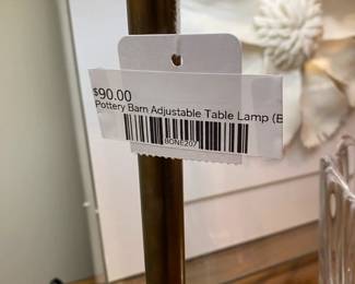 Pottery Barn Adjustable Table Lamp (A)