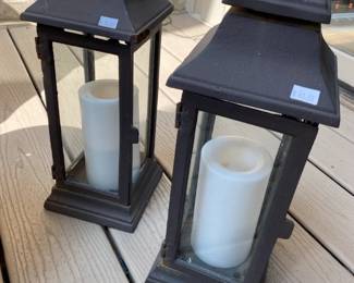 Restoration Hardware Iron Lanterns