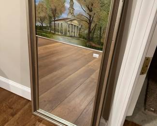 Eglomise Colgate University mirror