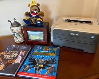 Brother HL-2140 laser printer, 5-Minute Batman Stories
5-Minute Star Wars Stories

