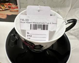 Royal Albert Masquerade Cup & Saucer