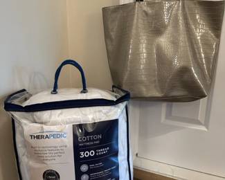 Therapedic mattress pad queen
