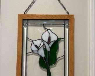 Stained Glass Lily