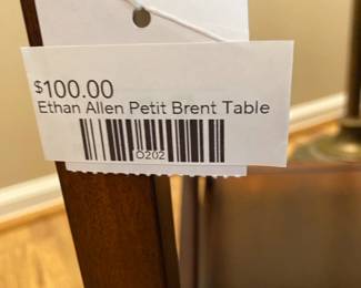Ethan Allen Petit Brent Table