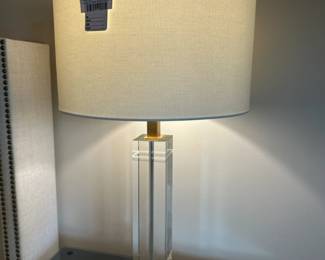 Crystal Column Table Lamp (A)