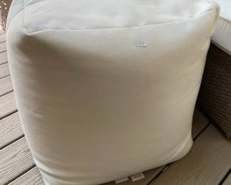 Sunbrella ottoman