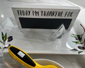 Krosno Ladle, Altar'd State Blackboard, Acrylic Tray