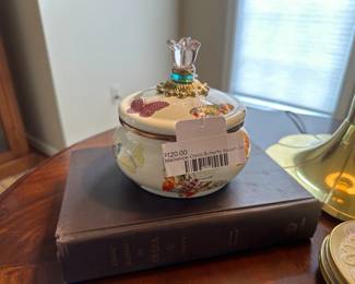 Mackenzie-Childs Butterfly Squash Jar