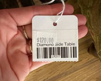 Diamond Side Table