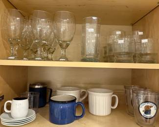 Mugs, glasses