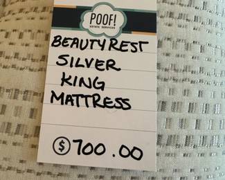 Beautyrest Silver king mattress