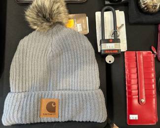Ruger lock, Carhartt hat