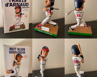 Travis d’Arnaud Atlanta Braves  Bobble Head 
Matt Olson Atlanta Braves Hometown Bobble Head 