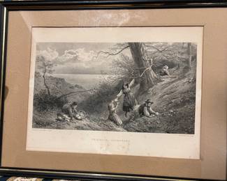 Antique Etching 