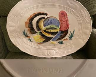 Turkey Platter made in Japan