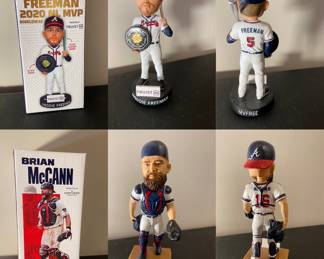 Freddie Freeman 2020 Atlanta Braves Bobble Head
Ltd Edition Northside Hospital Brian McCann Bobble Head 