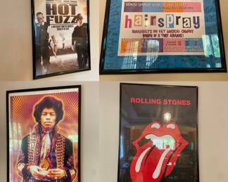Rolling Stones/Hendrix Posters
Hot Fuzz Movie Poster
School Play Hairspray Poster