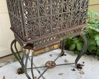 Iron Footed Planter