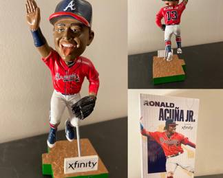 Ronald Acuna Jr. Braves Win Bobble Head 