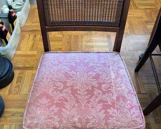 This is one of the dining room chairs.