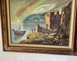 Vintage Original Oil Paintings