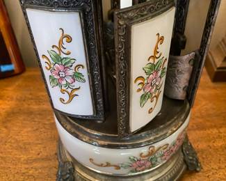 Opens/Silver Plate either Lipstick or Cigarette Holder