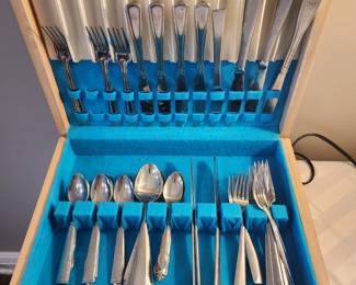 Silverware in a box