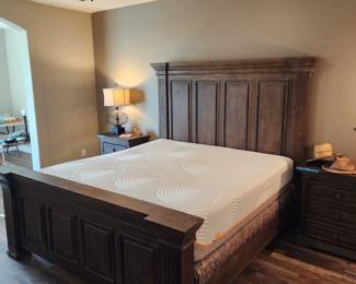 King sized Tempurpedic adjustable mattress, boxspring and stand, brand new $1000.00
Adjustable by Leggett & Platt
Headboard, footboard $500.00
Headboard and footboard 500.00