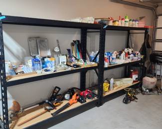 Garage shelves are huge
