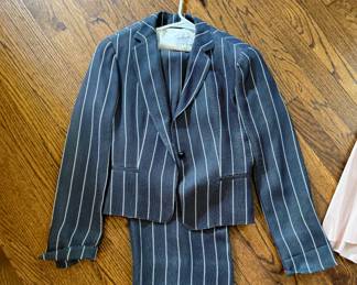 Armani Collection Pinstripe Suit. 