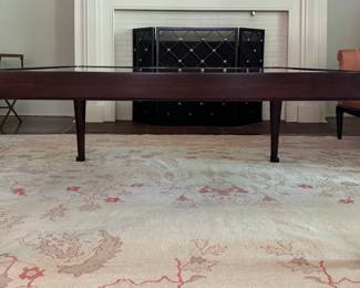 Vintage Mariette Himes Gomez for Hickory Chair Cocktail Table with Pad Feet. Measures 42" x 42" x 19" H. Photo 1 of 5.