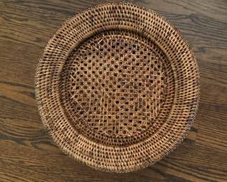 Rattan Chargers. Photo 2 of 2. 