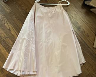 Vintage Pale Pink Silk Skirt. Size S. 