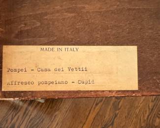 Italian Panel - 2 Available. Photo 4 of 4. 