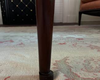 Vintage Mariette Himes Gomez for Hickory Chair Cocktail Table with Pad Feet. Measures 42" x 42" x 19" H. Photo 5 of 5.