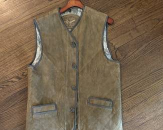 Suede Vest. 